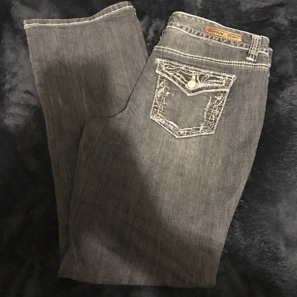 14 Regular Rhythm in blue jeans